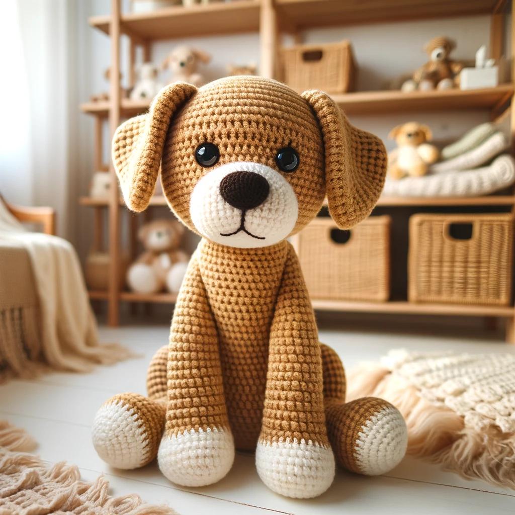 Dog Amigurumi Crochet Pattern - PDF Digital Download