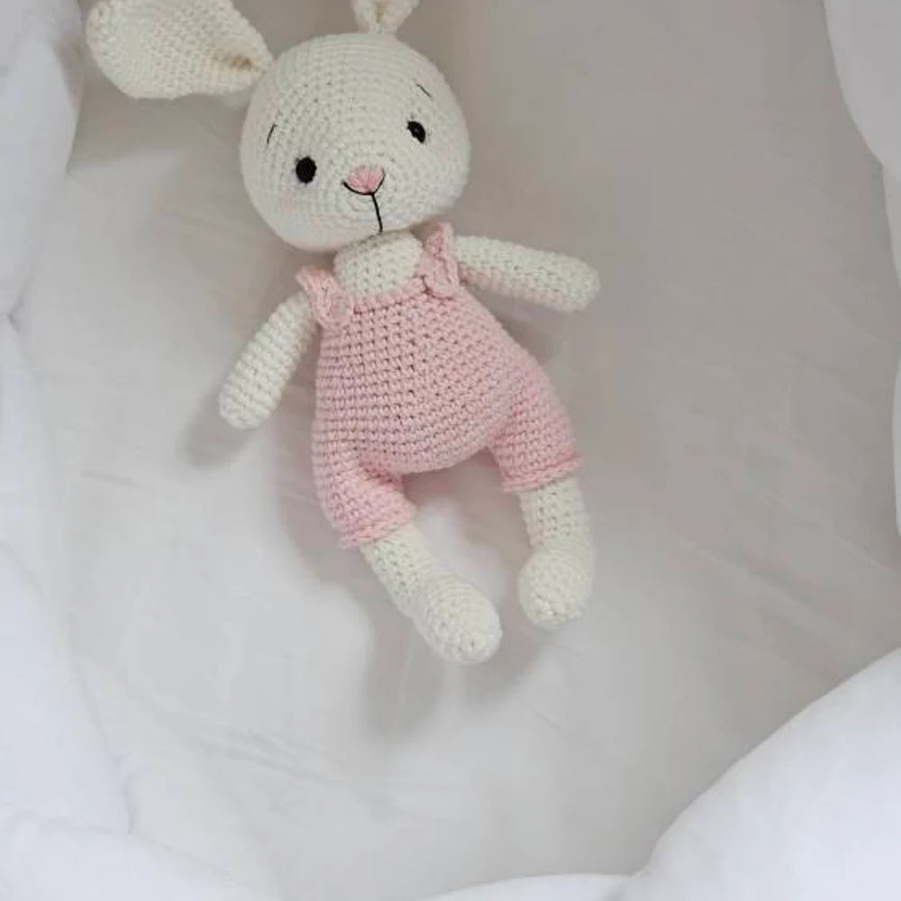 Crochet Bunny Pattern - Amigurumi Bunny Rabbit Crochet Pattern and Tutorial with Photos - Printable PDF in English